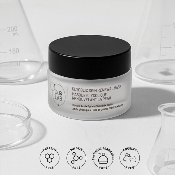 Glycolic Skin Renewal Mask - Black and White